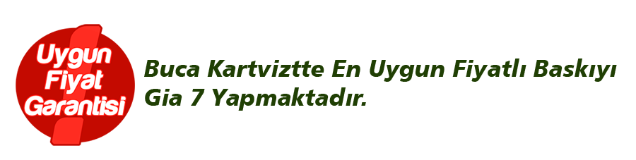 Buca Kartvizit - Uygun Fiyat Garantisi
