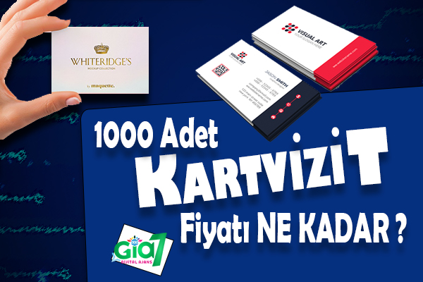 1000 Adet Kartvizit Fiyatı Ne Kadar
