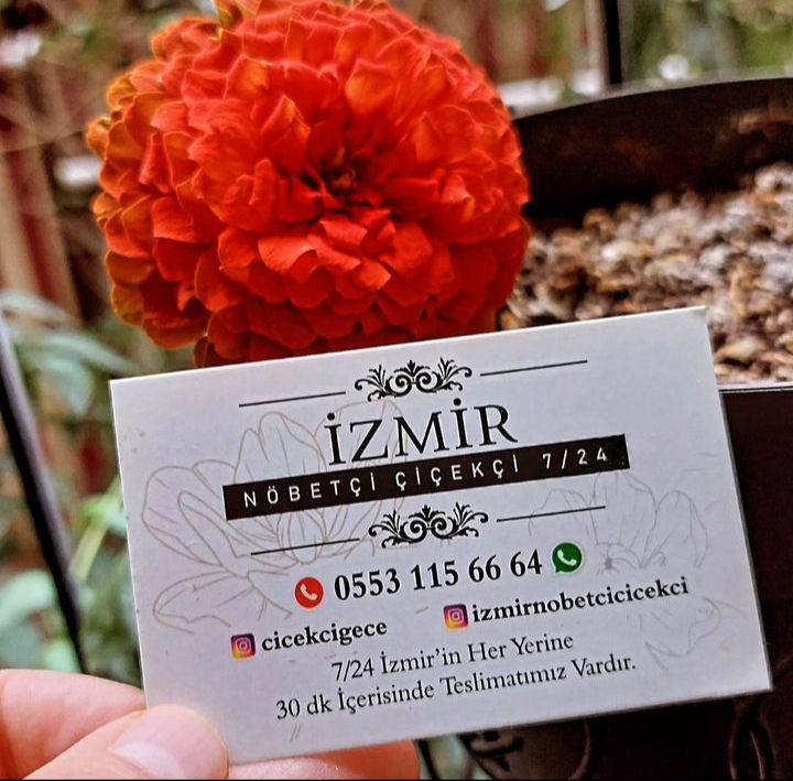 İzmir Kartvizit - Çiçekçi Kartvizit