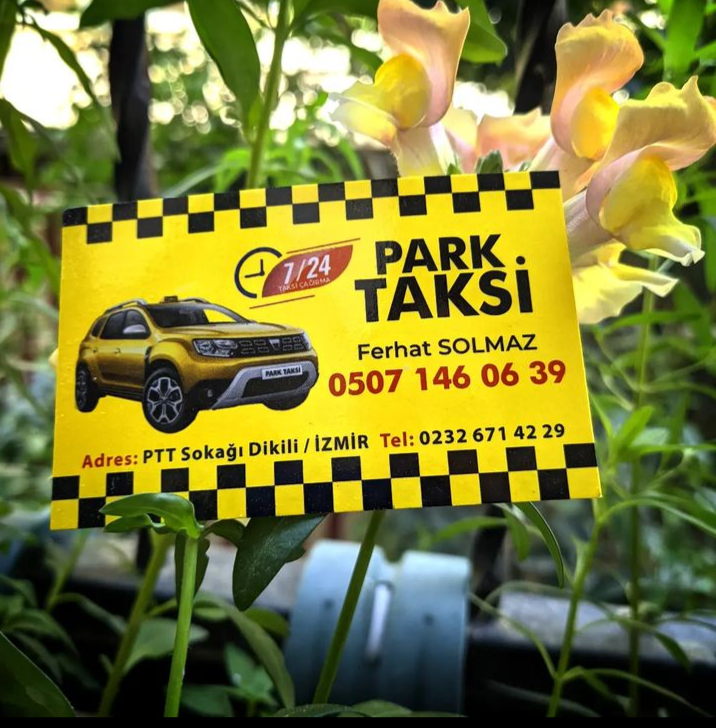 İzmir Kartvizit - Taksici Kartvizit
