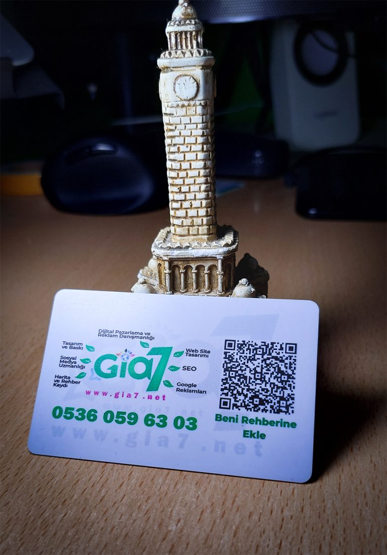 İzmir Kartvizit - Gia 7 PVC Kartvizit