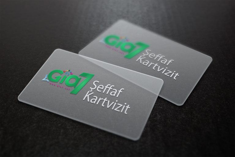 Şeffaf Kartvizit