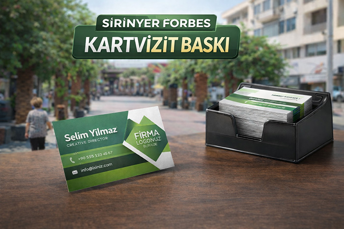 İzmir Şirinyer Forbes Kartvizit Baskı