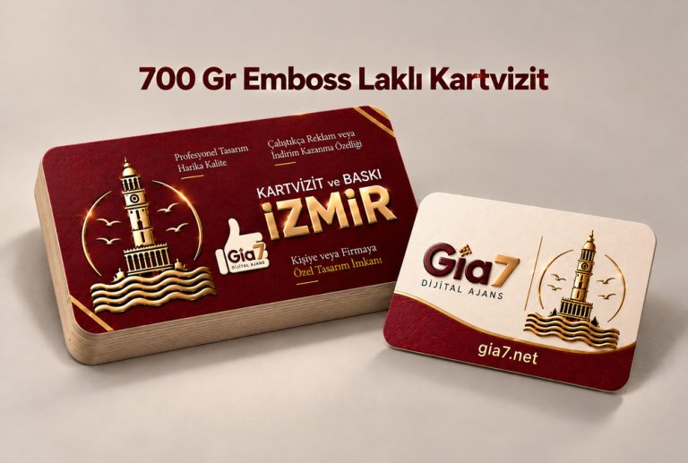 700 gr embos laklı sıvama kartvizit - izmir kartvizit
